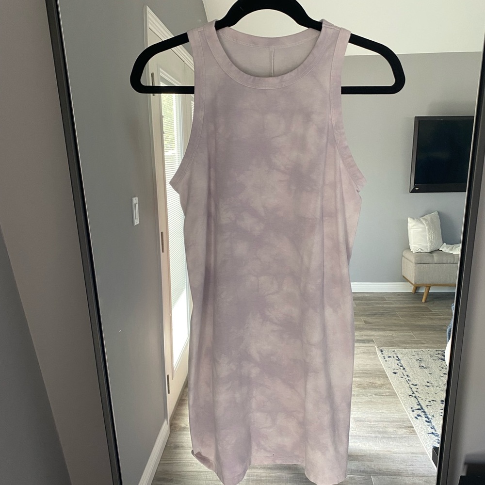 A New Day tie dye razor back sleeveless dress.  Size small